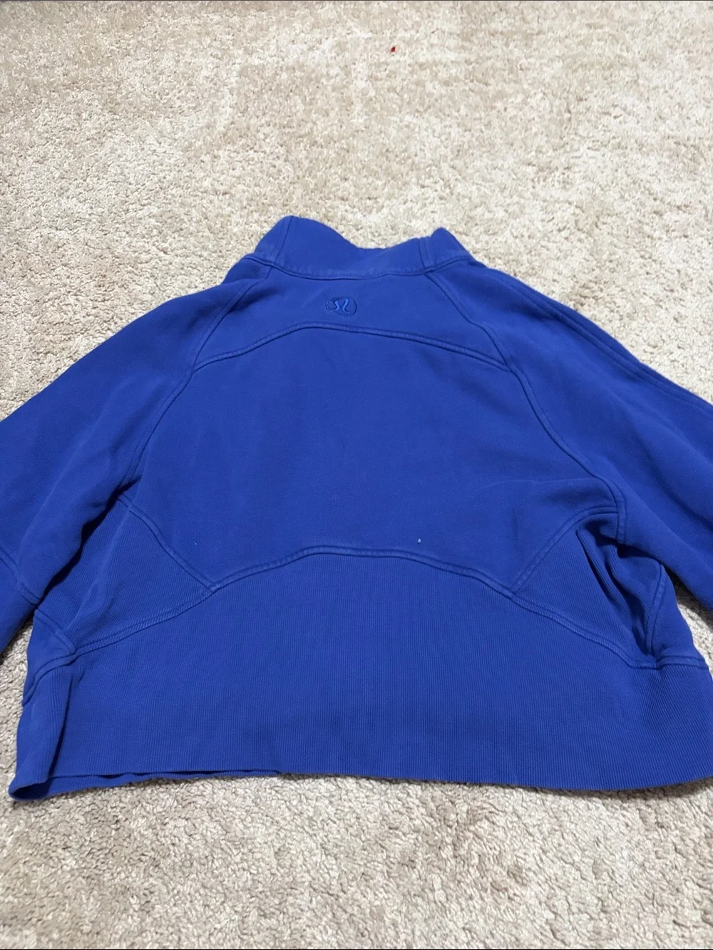 Lululemon Over Sized Cropped Scuba Funnel Neck M/L